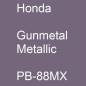 Preview: Honda, Gunmetal Metallic, PB-88MX.